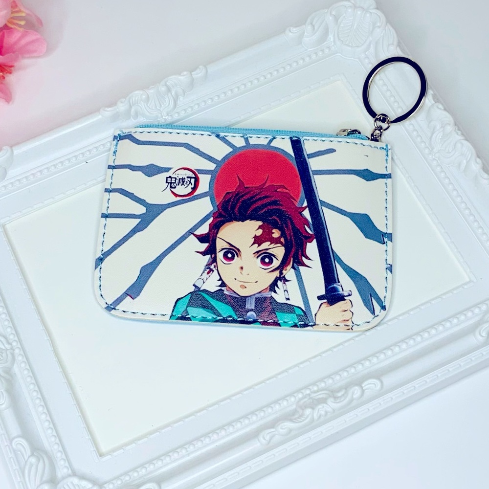 Demon Slayer Tanjiro Kamado ID Wallet Keychain